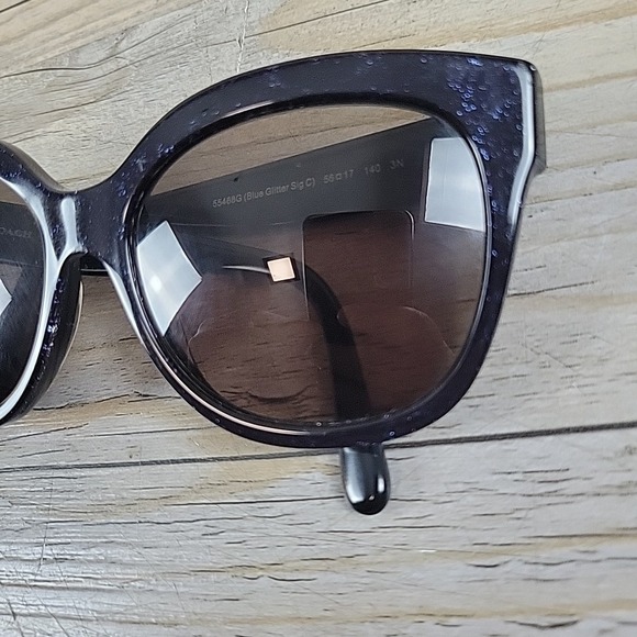 Coach HC8264 55468G Blue Glitter Sig C. Blue Gradient 56-17-140mm 3N L1083 - Picture 12 of 14